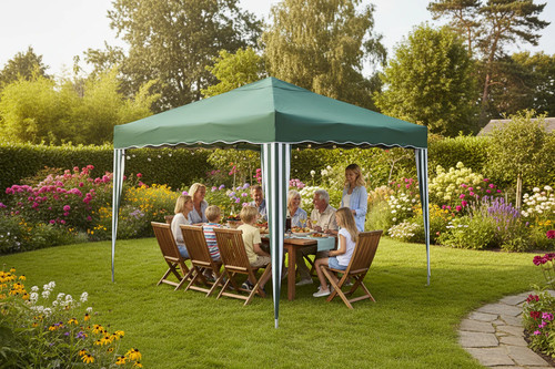 Gazebo pieghevole 3x3m - pieghevole,