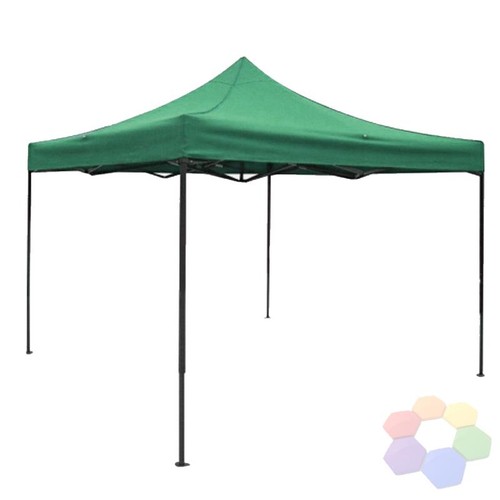 Gazebo 3x3 verde impermeabile - 3x3,