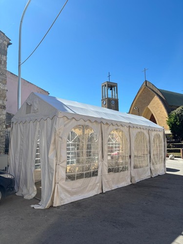 Gazebo xxl 3x8m tendone - 3x8m, per