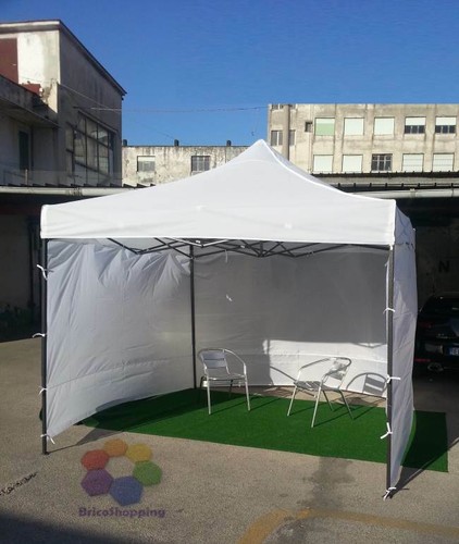 Gazebo 3x3 bianco impermeabile - 3x3,