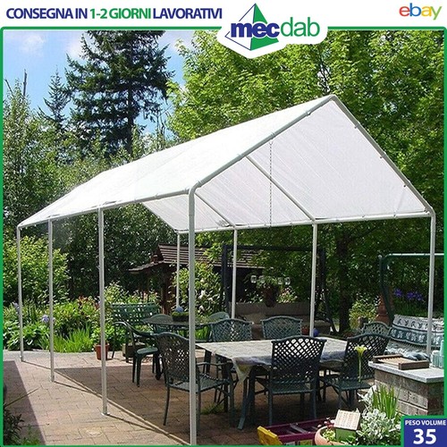 Gazebo per auto acciaio - auto, in